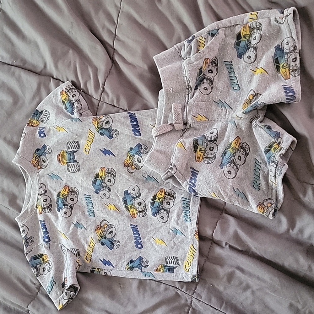 2t matching monster truck set